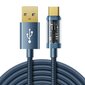 Joyroom USB cable - USB Type C for charging / data transmission 3A 2m blue (S-UC027A20) cena un informācija | Savienotājkabeļi | 220.lv