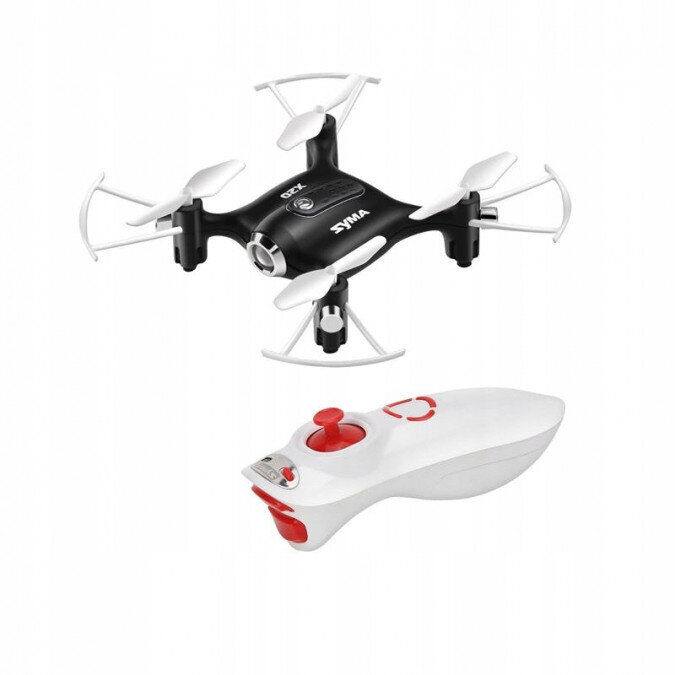 Drons Syma X20-S (2,4 GHz, žiroskops, darbības rādiuss līdz 20 m, 10,5 cm), melns cena un informācija | Rotaļlietas zēniem | 220.lv