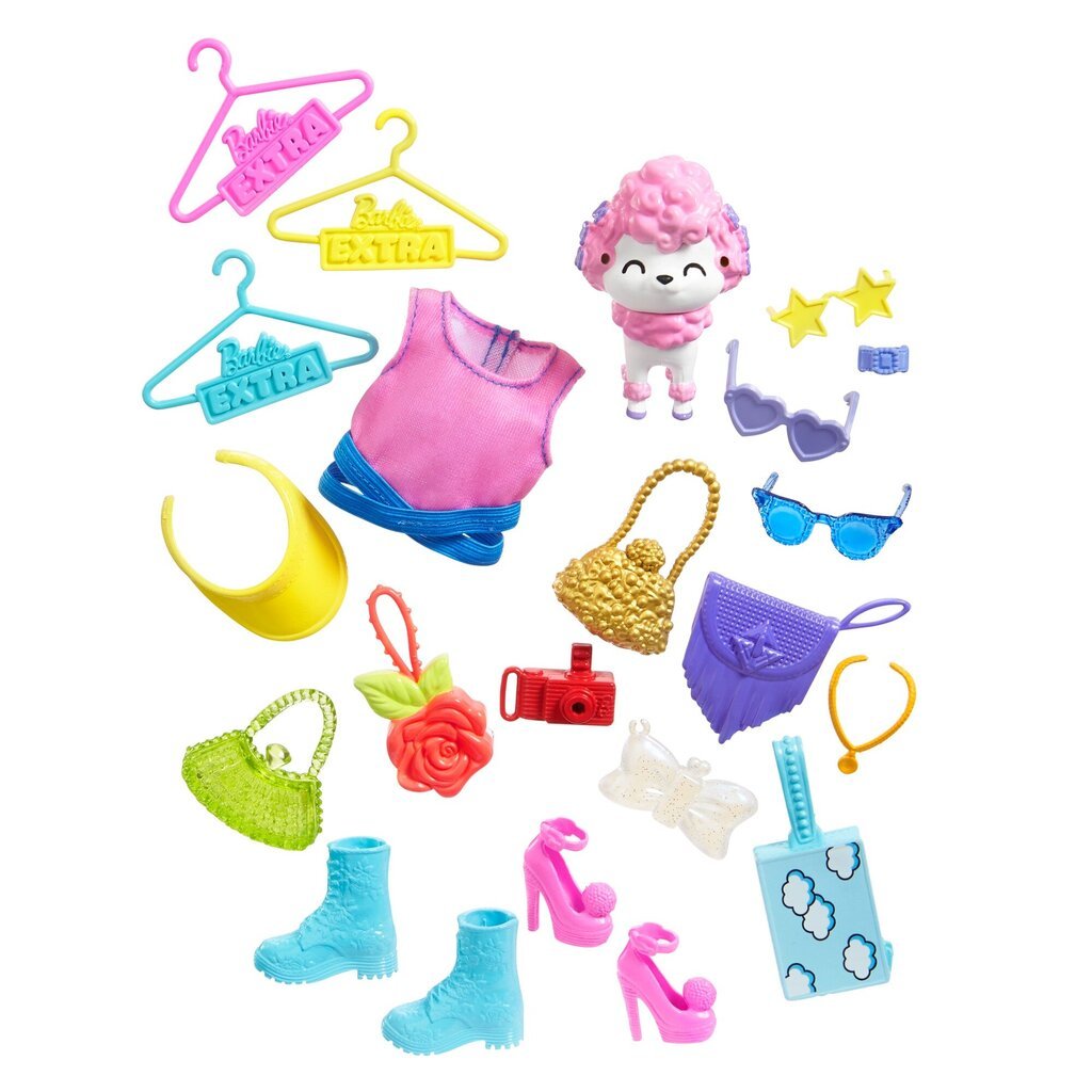 Barbie® Extra Fashion pārsteiguma drēbju skapis HFG75 cena un informācija | Rotaļlietas meitenēm | 220.lv