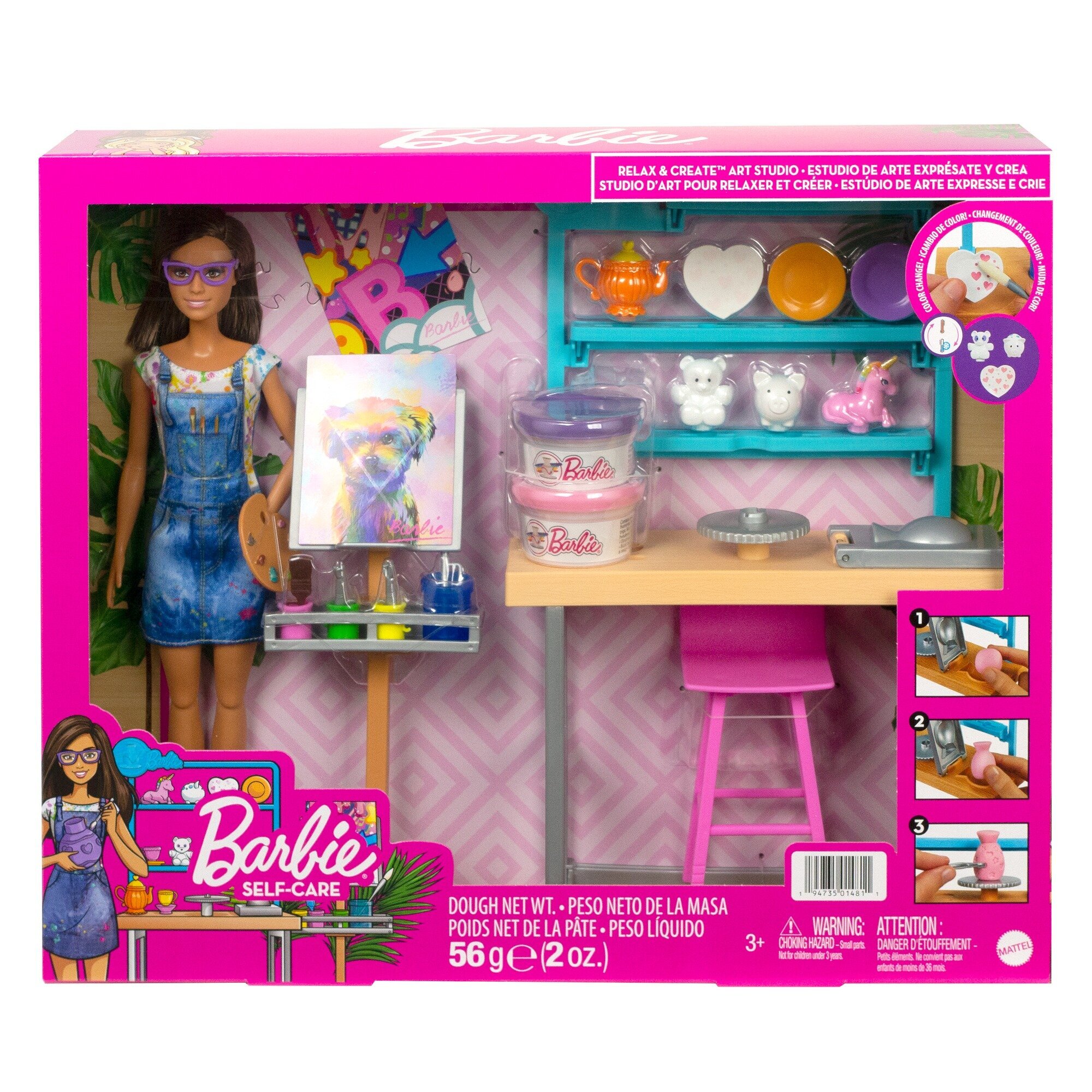 Набор игровой Barbie Творческая студия HCM85 цена | 220.lv