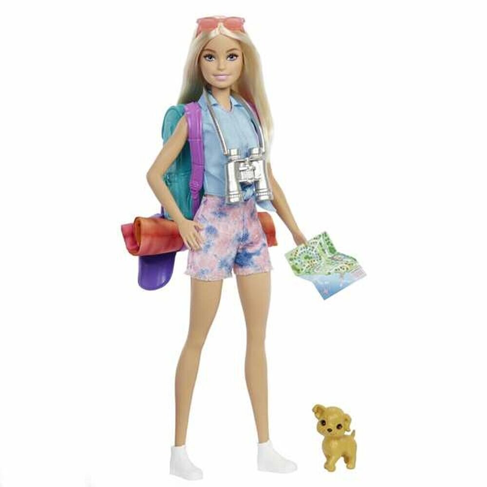Pārgājienu lelle Barbie® HDF73 cena un informācija | Rotaļlietas meitenēm | 220.lv