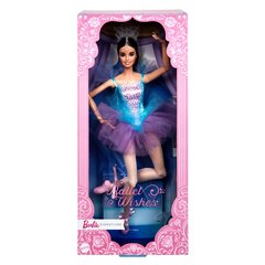 Кукла «Балерина» Barbie® Ballet Wishes® Doll HCB87 цена и информация | Игрушки для девочек | 220.lv