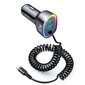 Joyroom 4 in 1 Fast Car Charger PD, QC3.0, AFC, FCP with 1.6m 57W Lightning Cable Black (JR-CL20) cena un informācija | Lādētāji un adapteri | 220.lv