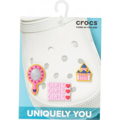 Набор значков для детских сабо Crocs™ Crocs PRINCESS IN THE CASTLE 3-PACK G0795700-MU, 3 шт. цена и информация | Детские резиновые сабо | 220.lv