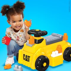 Mega Bloks® Cat® plug-in celtniecības transportlīdzeklis HDJ29 cena un informācija | Rotaļlietas zēniem | 220.lv