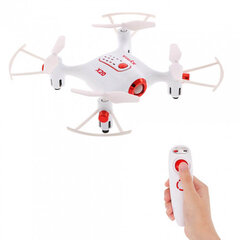 Syma X20-S drons (2,4 GHz, žiroskops, rādiuss līdz 20 m, 10,5 cm), balts цена и информация | Игрушки для мальчиков | 220.lv