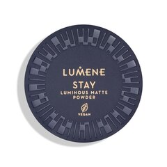 Kompakts pūderis Lumene Stay Luminous Matte 10 g, 1 cena un informācija | Grima bāzes, tonālie krēmi, pūderi | 220.lv