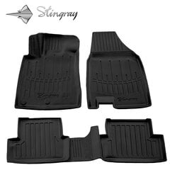 Paklājiņi 3D NISSAN Qashqai 2007-2014, 4 gab. black /5014014 cena un informācija | Gumijas paklājiņi pēc auto modeļiem | 220.lv