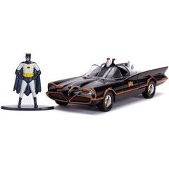 DC Comics Batman Metal Batmov 1966 auto + figūra - komplekts cena un informācija | Rotaļlietas zēniem | 220.lv