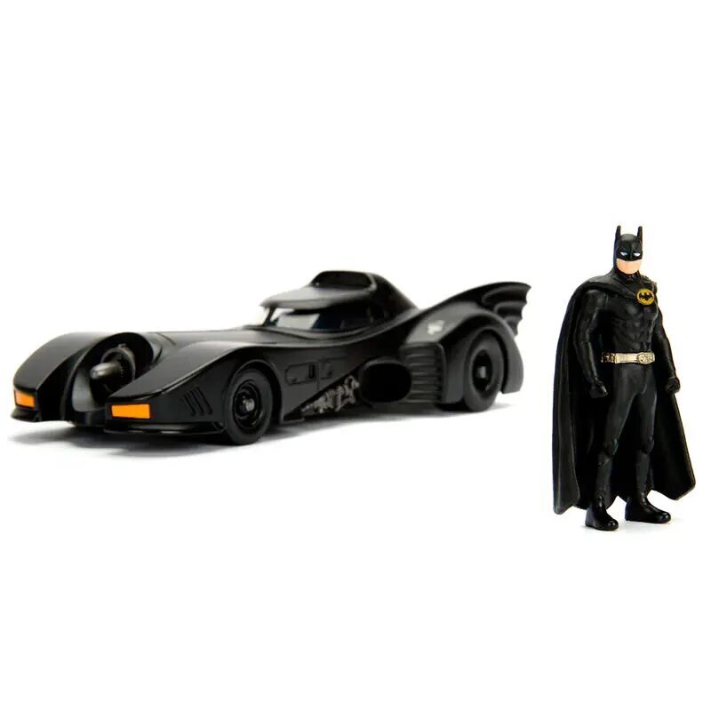 DC Comics Batman Metal Batmov 1989 auto + figūru komplekts cena un informācija | Rotaļlietas zēniem | 220.lv