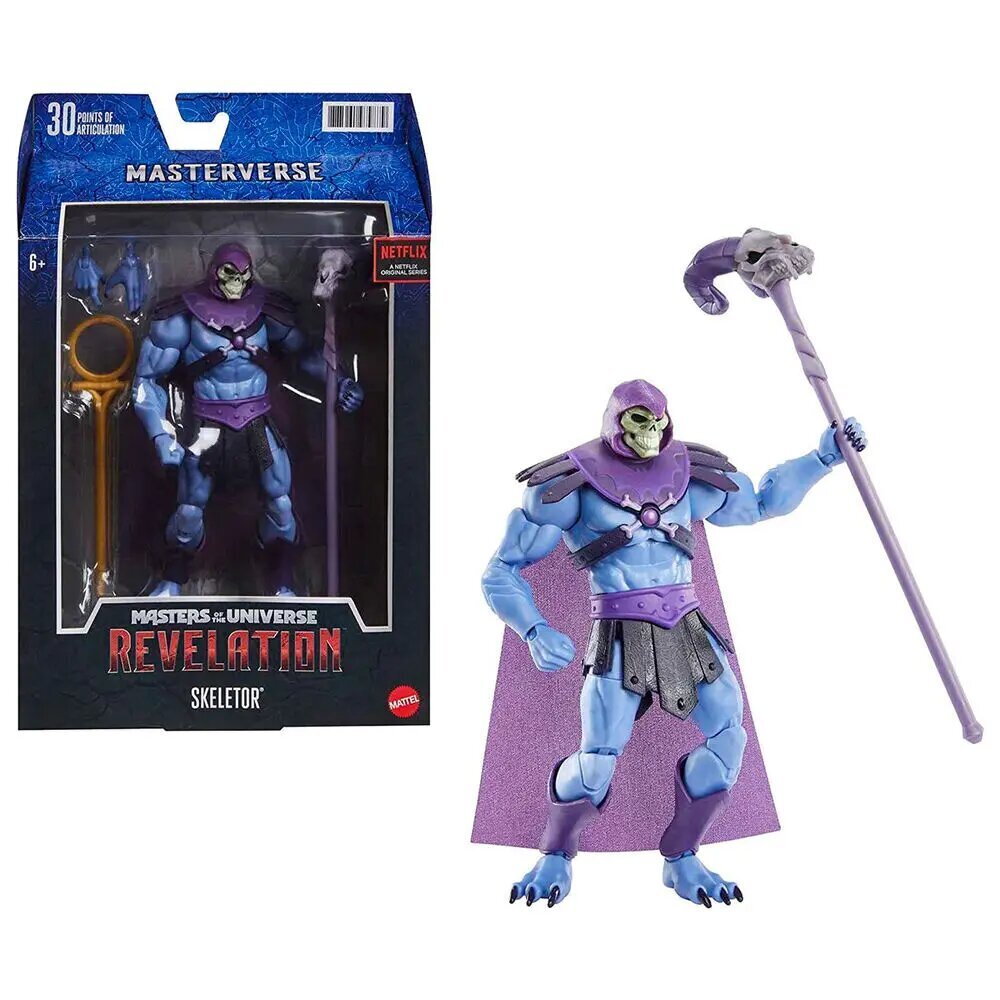 Masters of the Universe: - Revelation Skeletor figūra, 18 cm цена и информация | Rotaļlietas zēniem | 220.lv