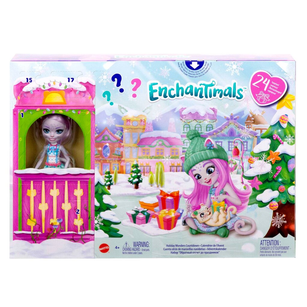 Adventes kalendārs Enchantimals cena un informācija | Rotaļlietas meitenēm | 220.lv
