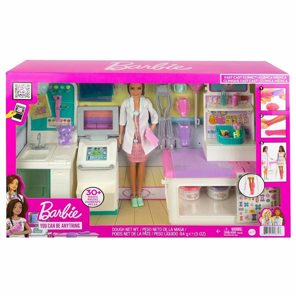 Lelles Barbie komplekts klīnika cena un informācija | Rotaļlietas meitenēm | 220.lv