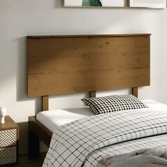 Изголовье кровати, 139x6x82,5 см, коричневое цена и информация | Кровати | 220.lv