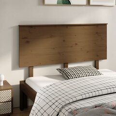 Изголовье кровати, 144x6x82,5 см, коричневое цена и информация | Кровати | 220.lv