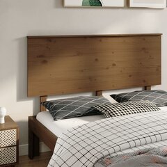 Изголовье кровати, 154x6x82,5 см, коричневое цена и информация | Кровати | 220.lv