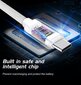 Swissten Textile Universāls Quick Charge 3.1 USB-C Datu un Uzlādes Kabelis 3m Melns cena un informācija | Savienotājkabeļi | 220.lv