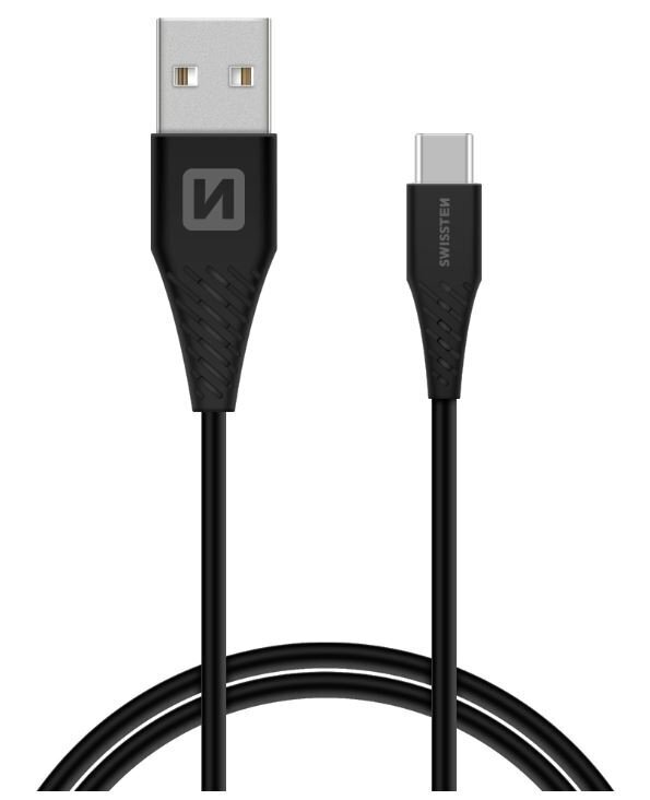 Swissten 5A Super Fast Charge USB-C Datu un Uzlādes Kabelis 1.5m Melns cena un informācija | Savienotājkabeļi | 220.lv