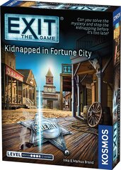 Настольная игра EXIT: Kidnapped in Fortune City, ENG цена и информация | Настольные игры, головоломки | 220.lv