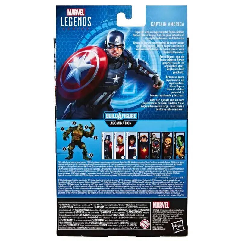 Marvel rotaļu figūra 15 cm Avengers Captain America Gameverse Legends цена и информация | Rotaļlietas zēniem | 220.lv