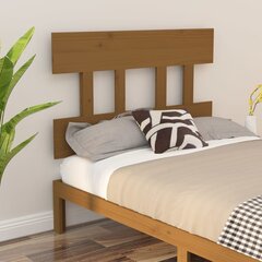 Изголовье кровати, 103,5x3x81 см, коричневое цена и информация | Кровати | 220.lv