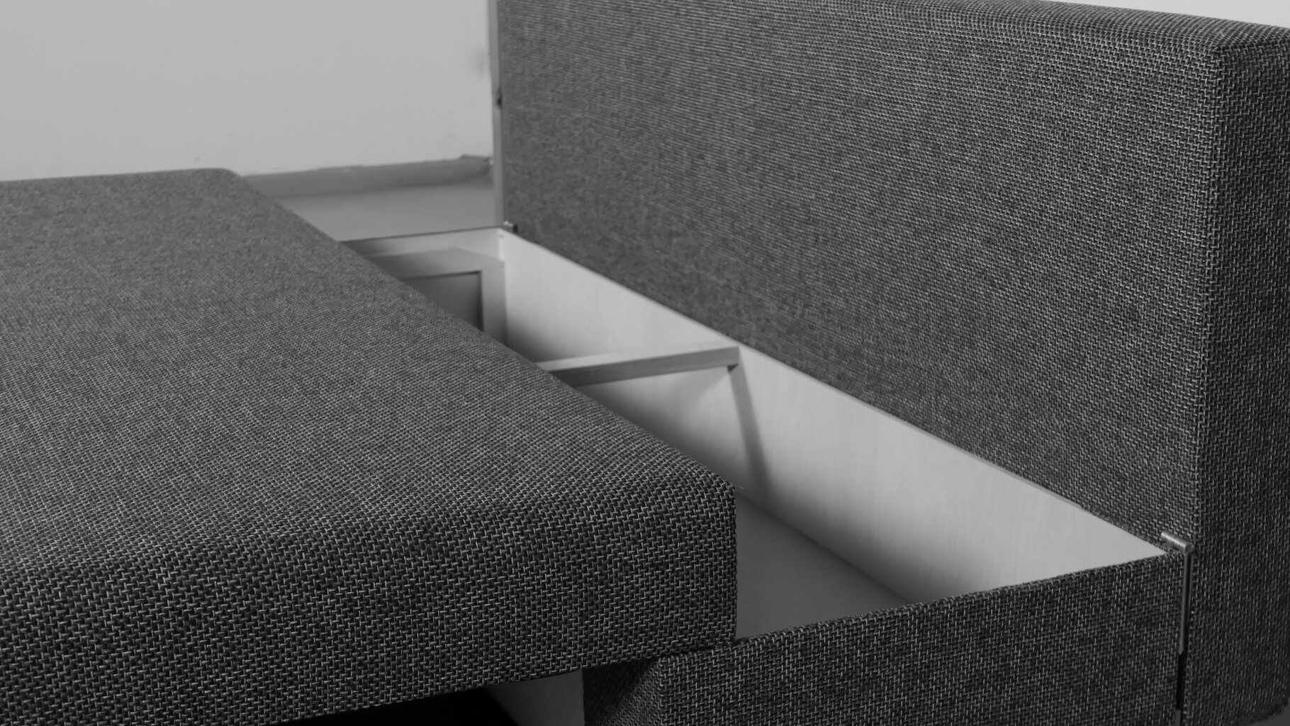 Dīvāns - Gulta "Mini" Brūns-Bēšs kombinēts cena un informācija | Dīvāni | 220.lv