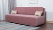 Dīvāns - Gulta "Ovals" Gaiši Rozā cena un informācija | Dīvāni | 220.lv
