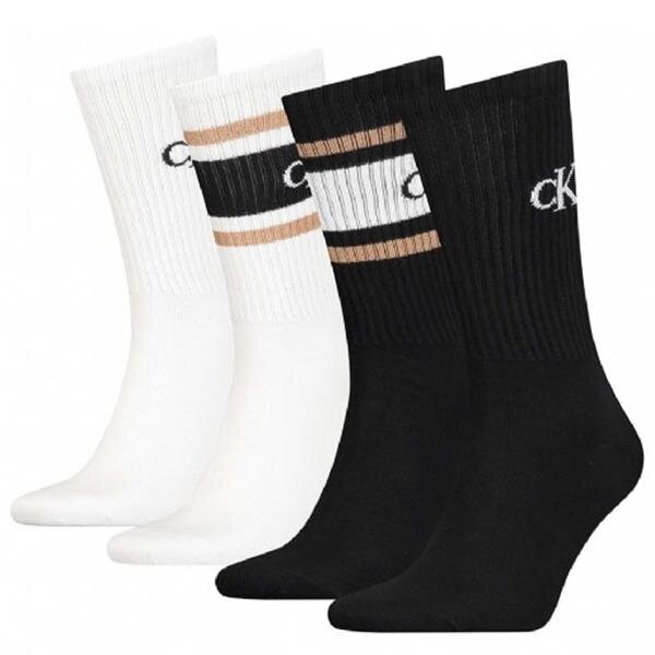 Zeķes calvin klein ckj men sock 4p sport logo 701219837001 701219837001 cena un informācija | Vīriešu zeķes | 220.lv