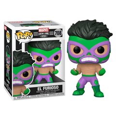 POP rotaļu figūra Marvel Luchadores Hulk El Furioso cena un informācija | Datorspēļu suvenīri | 220.lv