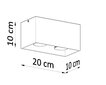 „Lampa Quad melna“ cena un informācija | Griestu lampas | 220.lv