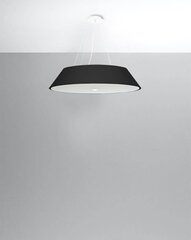 „Lustra Vega 70 melna“ цена и информация | Настенный/подвесной светильник Eye Spot 11 BL, чёрный | 220.lv
