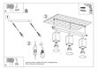 Lampa MERIDA 3 balta cena un informācija | Griestu lampas | 220.lv