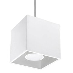 Piekārta lampa QUAD1 balta cena un informācija | Lustras | 220.lv