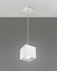 Piekārta lampa QUAD1 balta цена и информация | Настенный/подвесной светильник Eye Spot 11 BL, чёрный | 220.lv