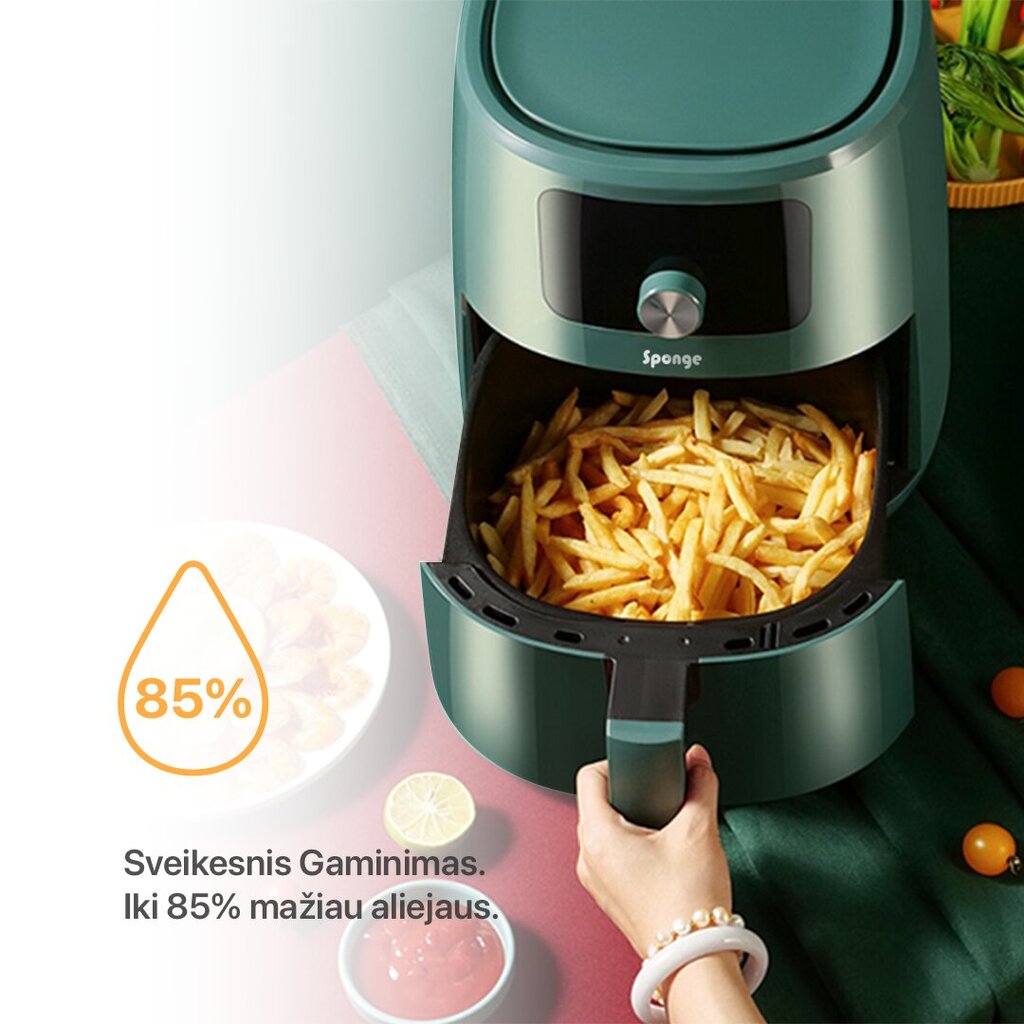 Аэрофритюрница Sponge Air Fryer 6L цена | 220.lv