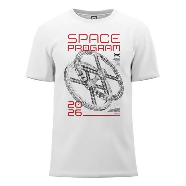 T-krekls monotox space program white mx22076 цена и информация | Vīriešu T-krekli | 220.lv