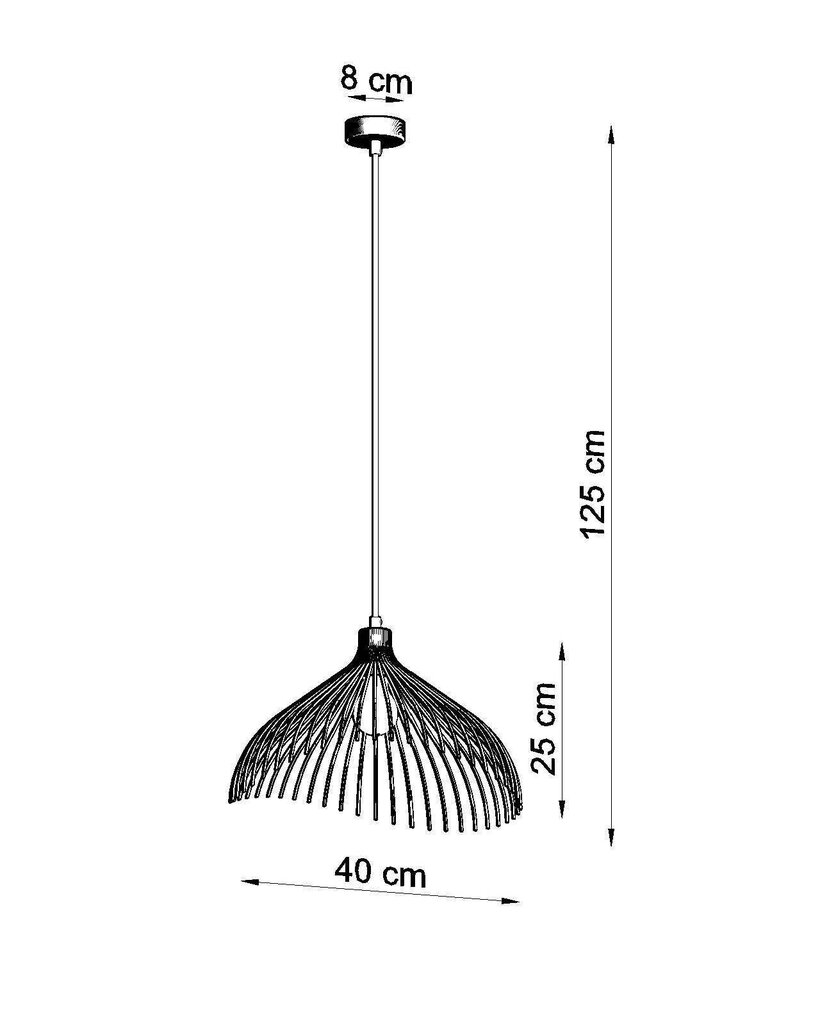 L8 piekaramā lampa cena un informācija | Piekaramās lampas | 220.lv