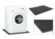 Pretvibrācijas paklājiņš veļas mašīnai, 60x45x0,6 cm cena un informācija | Lielās sadzīves tehnikas piederumi | 220.lv