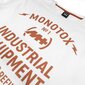 T-krekls monotox industrial white industrial20white цена и информация | Vīriešu T-krekli | 220.lv