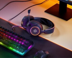 Austiņas SteelSeries Arctis Nova 3, melnas cena un informācija | Austiņas | 220.lv