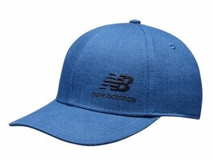 CAP NEW BALANCE TEAM STACKED SNAPBACK MH934317CTB цена и информация | Мужские шарфы, шапки, перчатки | 220.lv