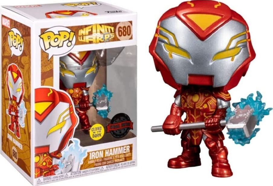 Funko POP Marvel Infinity Warps Iron Hammer цена и информация | Datorspēļu suvenīri | 220.lv