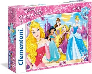 Puzle Clementoni Disney Princess, 104 d. cena un informācija | Puzles, 3D puzles | 220.lv
