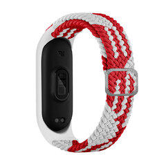 Watch Band White Red cena un informācija | Viedpulksteņu un viedo aproču aksesuāri | 220.lv