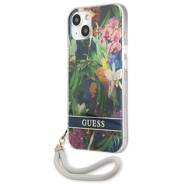 Guess GUHCP13MHFLSB iPhone 13 6,1" cena un informācija | Telefonu vāciņi, maciņi | 220.lv