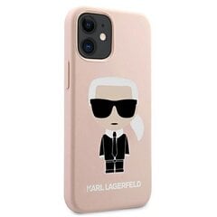 Karl Lagerfeld KLHCP12SSLFKPI iPhone 12 mini 5,4 " cena un informācija | Telefonu vāciņi, maciņi | 220.lv
