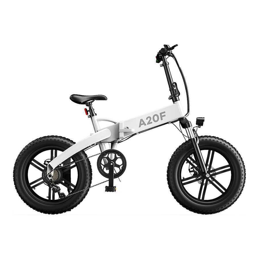 Elektriskais velosipēds ADO A20F 20", balts cena un informācija | Elektrovelosipēdi | 220.lv