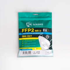 Маска-респиратор для лица FFP2 BM027, 4 слоя, 10 шт. цена и информация | Первая помощь | 220.lv