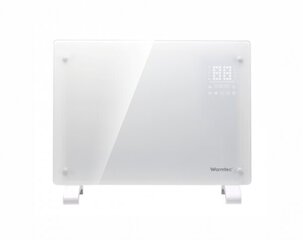 Dekoratīvais sildītājs 52x47x7,5 cm konvektors WARMTEC EGW 1000 W ar Wi-Fi vadības funkciju, balts cena un informācija | Sildītāji | 220.lv
