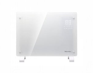 Dekoratīvais sildītājs 65x47x8 cm konvektors WARMTEC EGW 1500 W ar Wi-Fi vadības funkciju, balts cena un informācija | Sildītāji | 220.lv